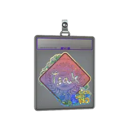 Sticker Slab | isak (Glitter) | Rio 2022