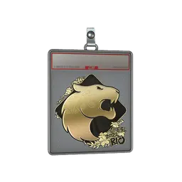 Sticker Slab | FURIA (Gold) | Rio 2022
