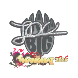 Sticker | JDC (Glitter) | Shanghai 2024
