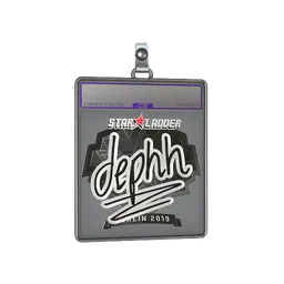 Sticker Slab | dephh (Foil) | Berlin 2019