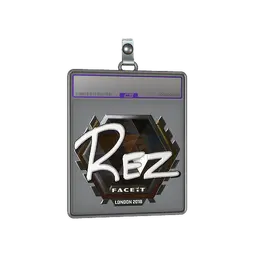 Sticker Slab | REZ (Foil) | London 2018