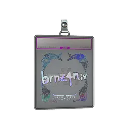 Sticker Slab | brnz4n (Holo) | Austin 2025