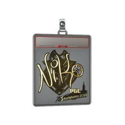 Sticker Slab | NiKo (Gold) | Stockholm 2021
