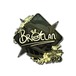 Sticker | Brollan (Gold) | Rio 2022