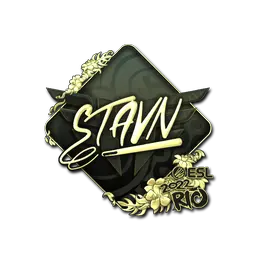 Sticker | stavn (Gold) | Rio 2022