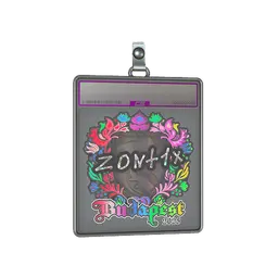 Sticker Slab | zont1x (Holo) | Budapest 2025