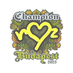 Sticker | ropz (Champion) | Budapest 2025