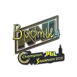 Sticker | Boombl4 (Holo) | Stockholm 2021