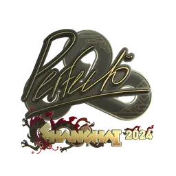 Sticker | Perfecto (Gold) | Shanghai 2024