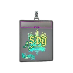 Sticker Slab | sdy (Holo) | Paris 2023