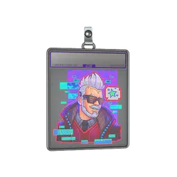 Sticker Slab | Cyber Romanov (Holo)