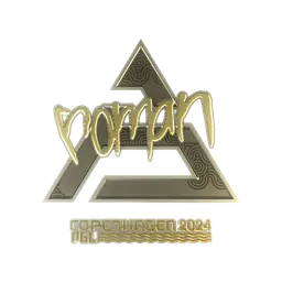 Sticker | roman (Gold) | Copenhagen 2024