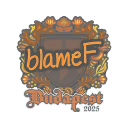 Sticker | blameF | Budapest 2025