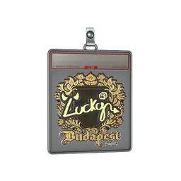 Sticker Slab | Lucky (Gold) | Budapest 2025
