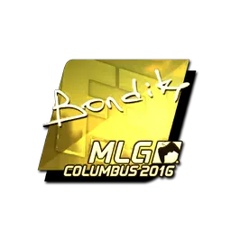 Sticker | bondik (Gold) | MLG Columbus 2016