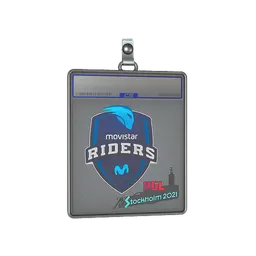 Sticker Slab | Movistar Riders | Stockholm 2021