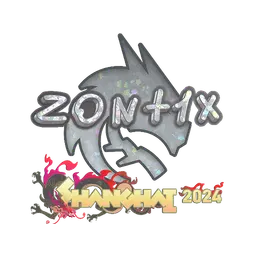 Sticker | zont1x (Glitter) | Shanghai 2024