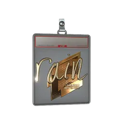Sticker Slab | rain (Gold) | Boston 2018