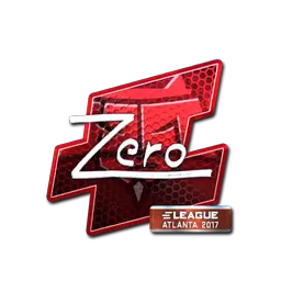 Sticker | Zero (Foil) | Atlanta 2017