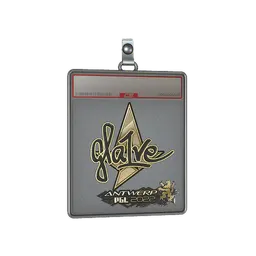 Sticker Slab | gla1ve (Gold) | Antwerp 2022