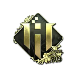 Sticker | IHC Esports (Gold) | Rio 2022