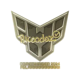Sticker | nicoodoz (Gold) | Copenhagen 2024