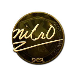 Sticker | nitr0 (Gold) | Katowice 2019