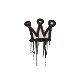 Sealed Graffiti | Little Crown (War Pig Pink)