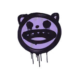 Sealed Graffiti | Happy Cat (Violent Violet)