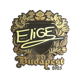 Sticker | EliGE (Gold) | Budapest 2025