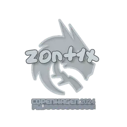 Sticker | zont1x | Copenhagen 2024