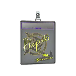 Sticker Slab | Plopski (Holo) | Stockholm 2021