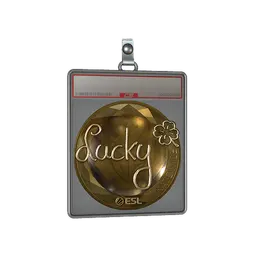 Sticker Slab | Lucky (Gold) | Katowice 2019