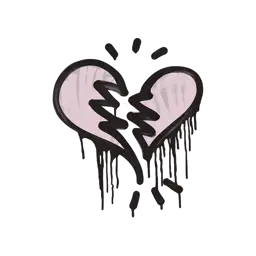 Sealed Graffiti | Broken Heart (War Pig Pink)