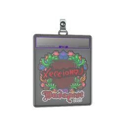Sticker Slab | xertioN (Embroidered) | Budapest 2025
