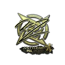 Sticker | REZ (Gold) | Antwerp 2022