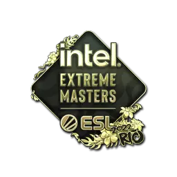 Sticker | IEM (Gold) | Rio 2022