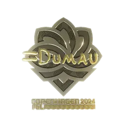 Sticker | dumau (Gold) | Copenhagen 2024