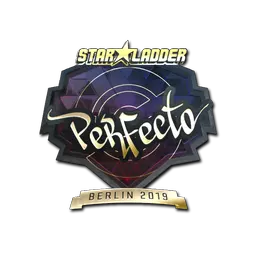 Sticker | Perfecto (Gold) | Berlin 2019