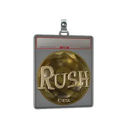 Sticker Slab | RUSH (Gold) | Katowice 2019