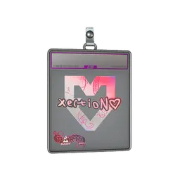 Sticker Slab | xertioN (Holo) | Paris 2023