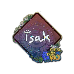 Sticker | isak (Glitter) | Rio 2022