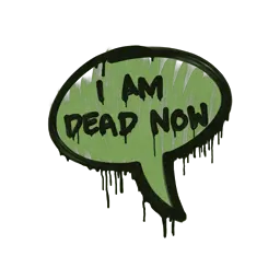 Sealed Graffiti | Dead Now (Battle Green)