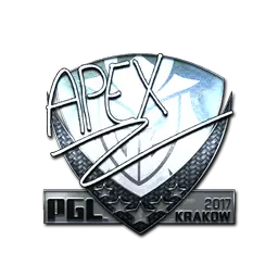 Sticker | apEX (Foil) | Krakow 2017
