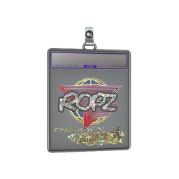 Sticker Slab | ropz (Glitter, Champion) | Antwerp 2022