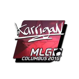 Sticker | karrigan (Foil) | MLG Columbus 2016