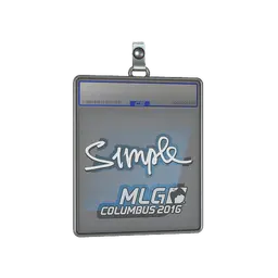 Sticker Slab | s1mple | MLG Columbus 2016