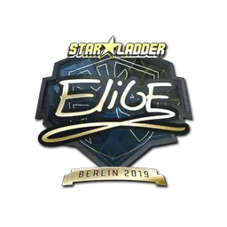 Sticker | EliGE (Gold) | Berlin 2019