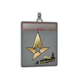 Sticker Slab | Astralis (Gold) | Stockholm 2021