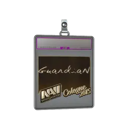 Sticker Slab | GuardiaN (Gold) | Cologne 2015
